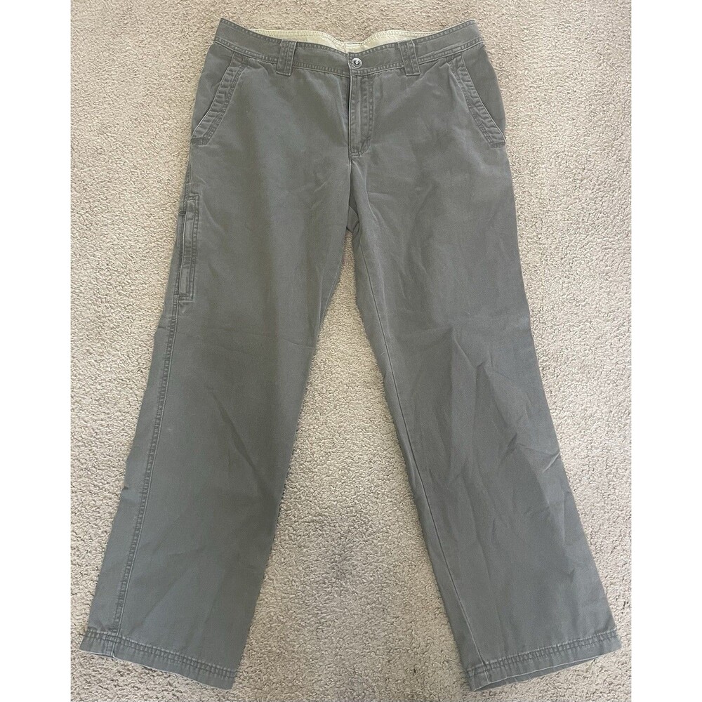 Columbia Cargo Pants Mens Size 36x30 Gray Straight Leg Hiking Outdoor Utility